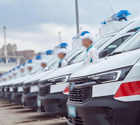 海北服务车队展示